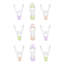 JVL Prism 12 Pack Soft Touch Mini Clothes Pegs-131070358