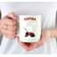 Grande tasse personnalisée en chocolat pour enfants au lait en céramique, lapin magicien avec chapeau et baguette magique, paquet de 1-1263742392
