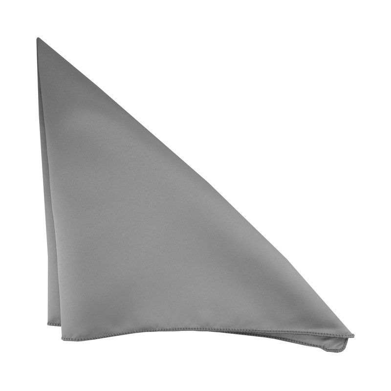 Polyester Square Napkin, Pewter