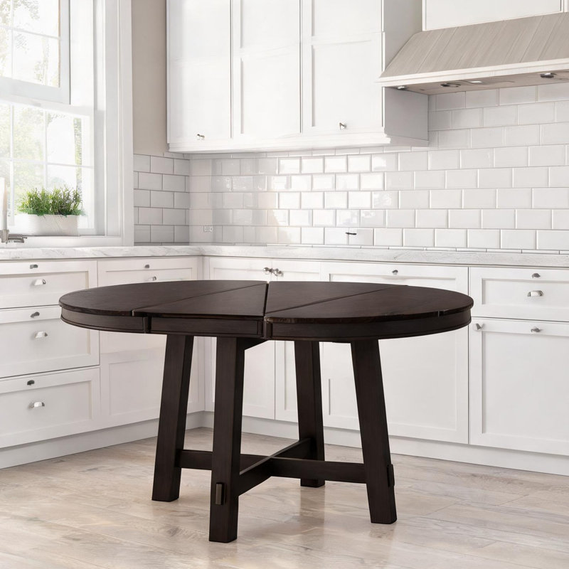 Comme sur la photo 16, table à manger au design ajustable, détails en bois massif et poids du produit de 35,8 kg