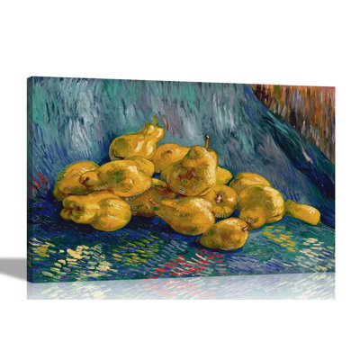 Still Life With Quinces by Vincent Van Gogh - Wrapped Canvas Painting
