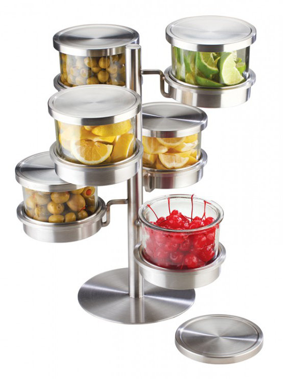 Mixology 6 Niveaux Titulaire De Pot, 11.25" H x 14" L x 11" D