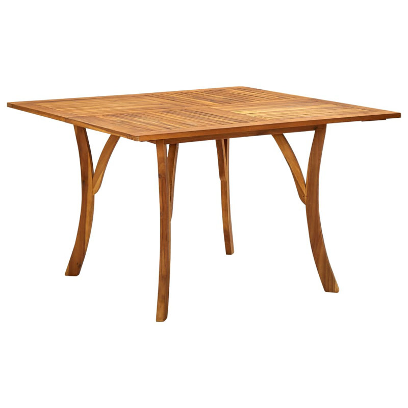 Solid Wood Patio Dining Set Table,