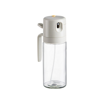 Water Bottle Oil Spray And Pour-in-one Sprayable And Pourable Oil Bottle Push-type Glass Spray Does Not Drip Or Hang Oil
