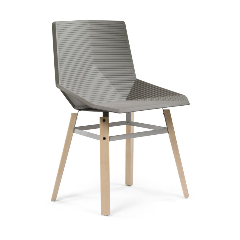 127cm H Dining Chair, Silk Grey, Grey
