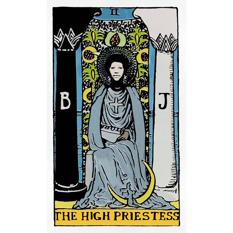 The High Priestess Print, 31" H x 19" W, No Frame