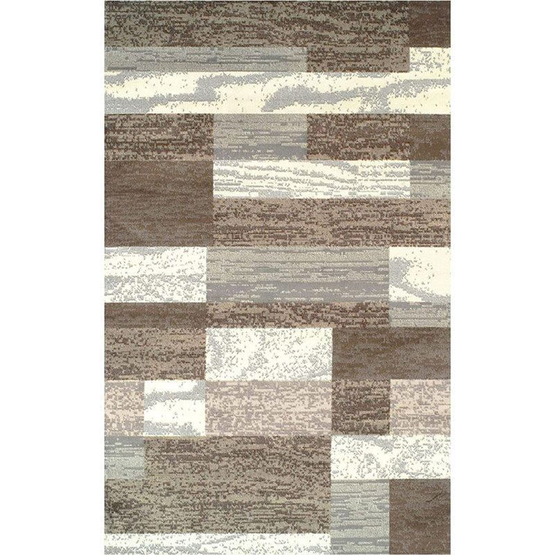 Tiza Wool Patchwork Indoor Rug, Rectangle 8' x 10'