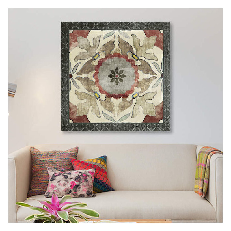 « mosaic ii », impression sur toile, H 26 po x l 26 po x P 1,5 po