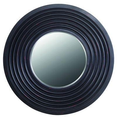 Wood Flat Wall Mirror