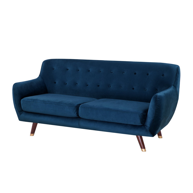 Cale 3 Seater Velvet Sofa