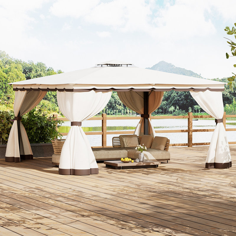 Metal Pergola, 300cm H x 400cm W x 400cm D