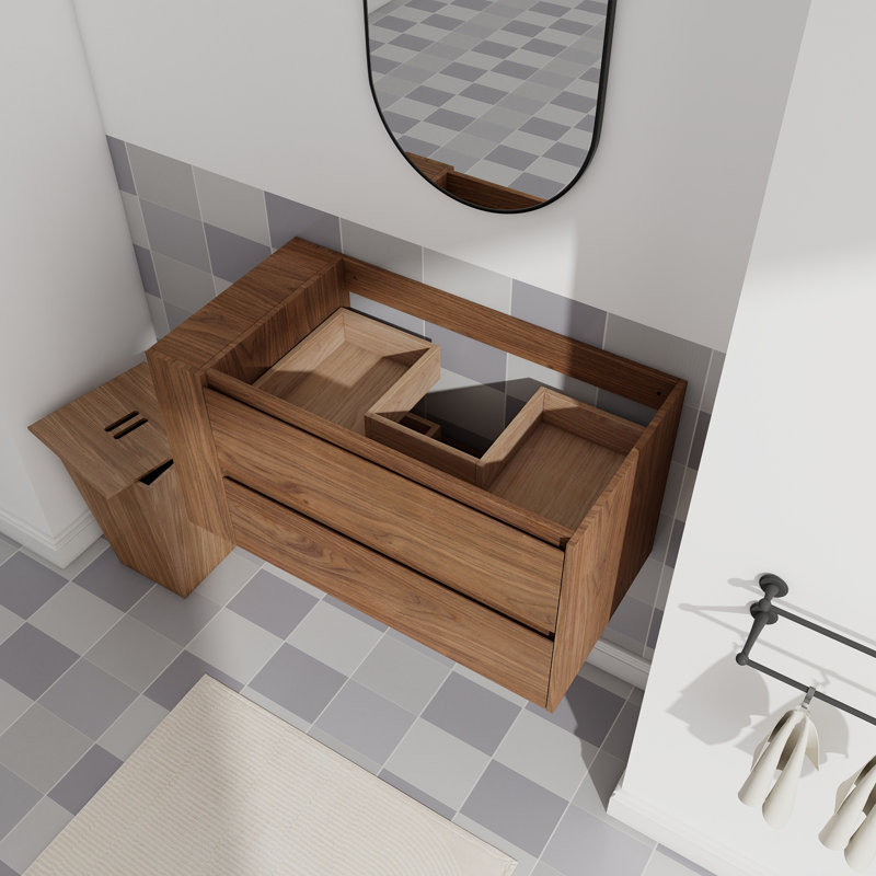 36"Wall Mounting Bathroom Vanity