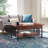 Ironcraft Solid Wood Coffee Table with Drawer in Mission Oak