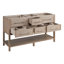 60" Robertson Double Bathroom Vanity Set with Oval Undermount Sinks-75246261-75246265-75246287