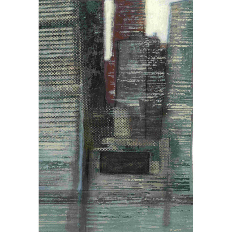 " Urban Landscape VI " by Norman Wyatt Jr. Painting Print, 18" H x 12" W