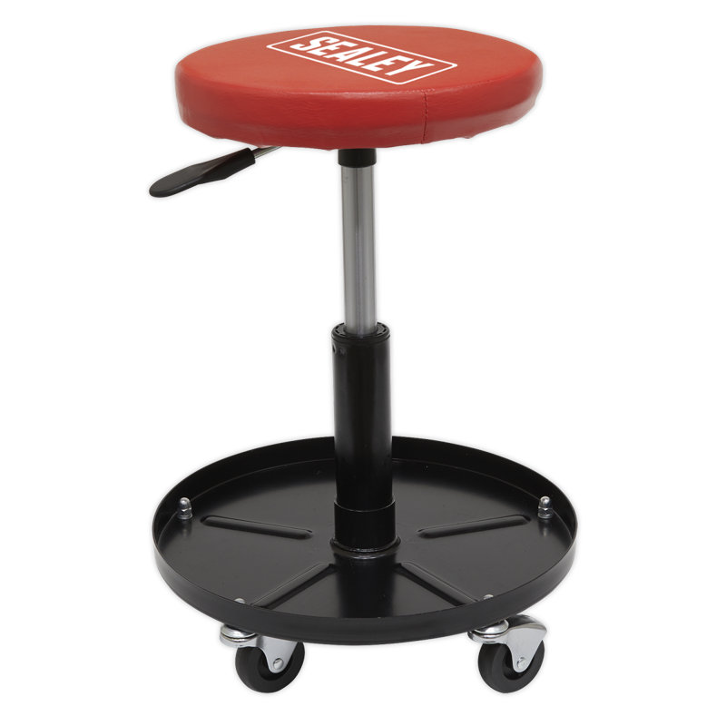 Adjustable Height Industrial Stool