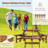 6-Person Circular Outdoor Wooden Picnic Table For Patio, Backyard, Garden, Diy W/ 3 Built-In Benches, 1720Lb Capacity - Brown-2138894121