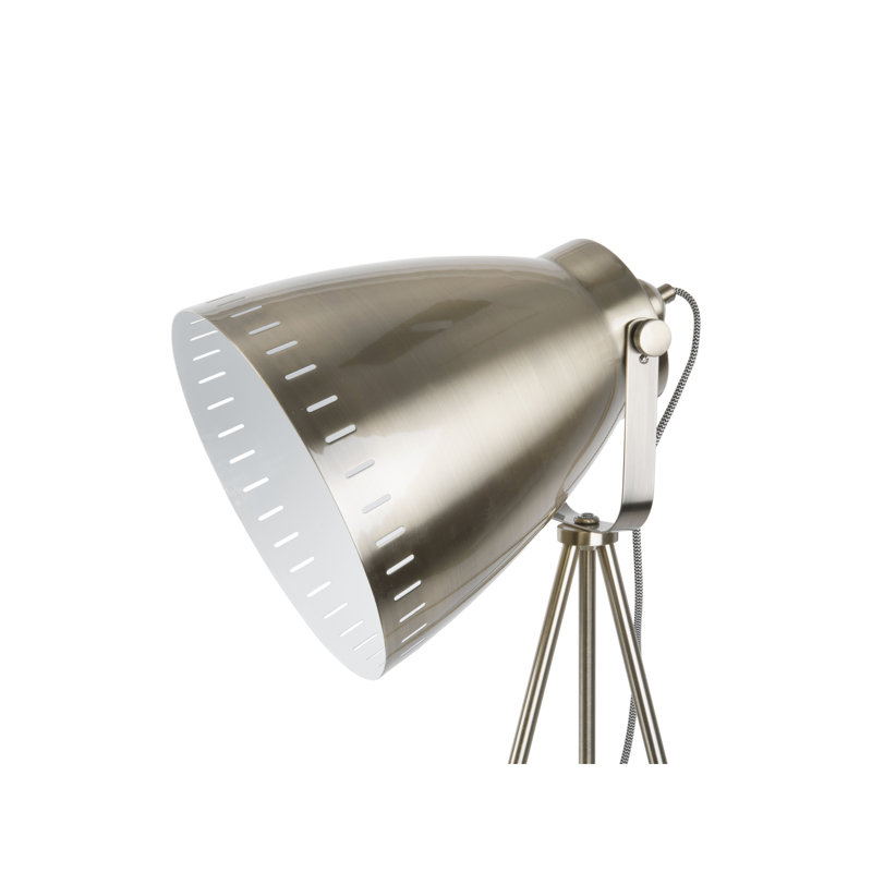 Luxury Mingle 145cm Tripod Floor Lamp, Brushed Gold