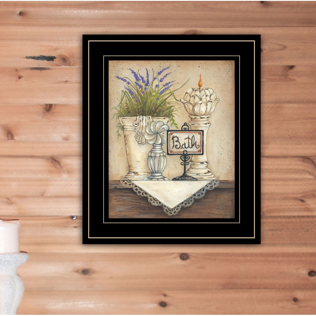 Bath Framed Wall Art for Living Room, Home Wall Décor by Mary Ann June Winston Porter 
