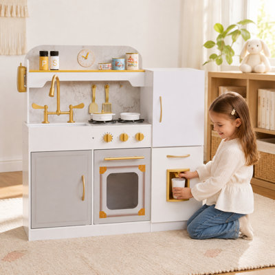 Preschool Kitchen Set with Kitchen Accessories