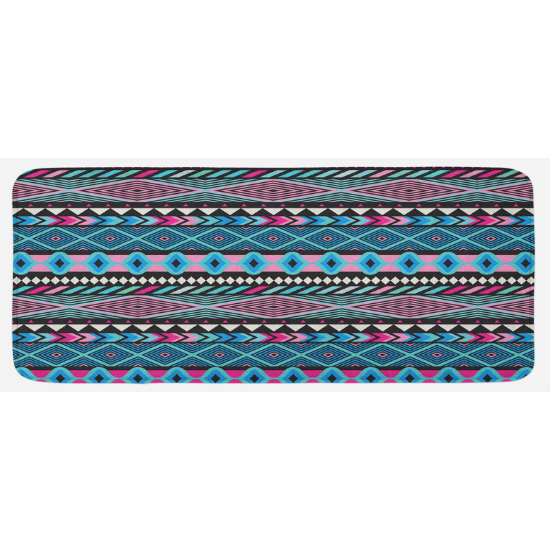 Tapis de cuisine tribal