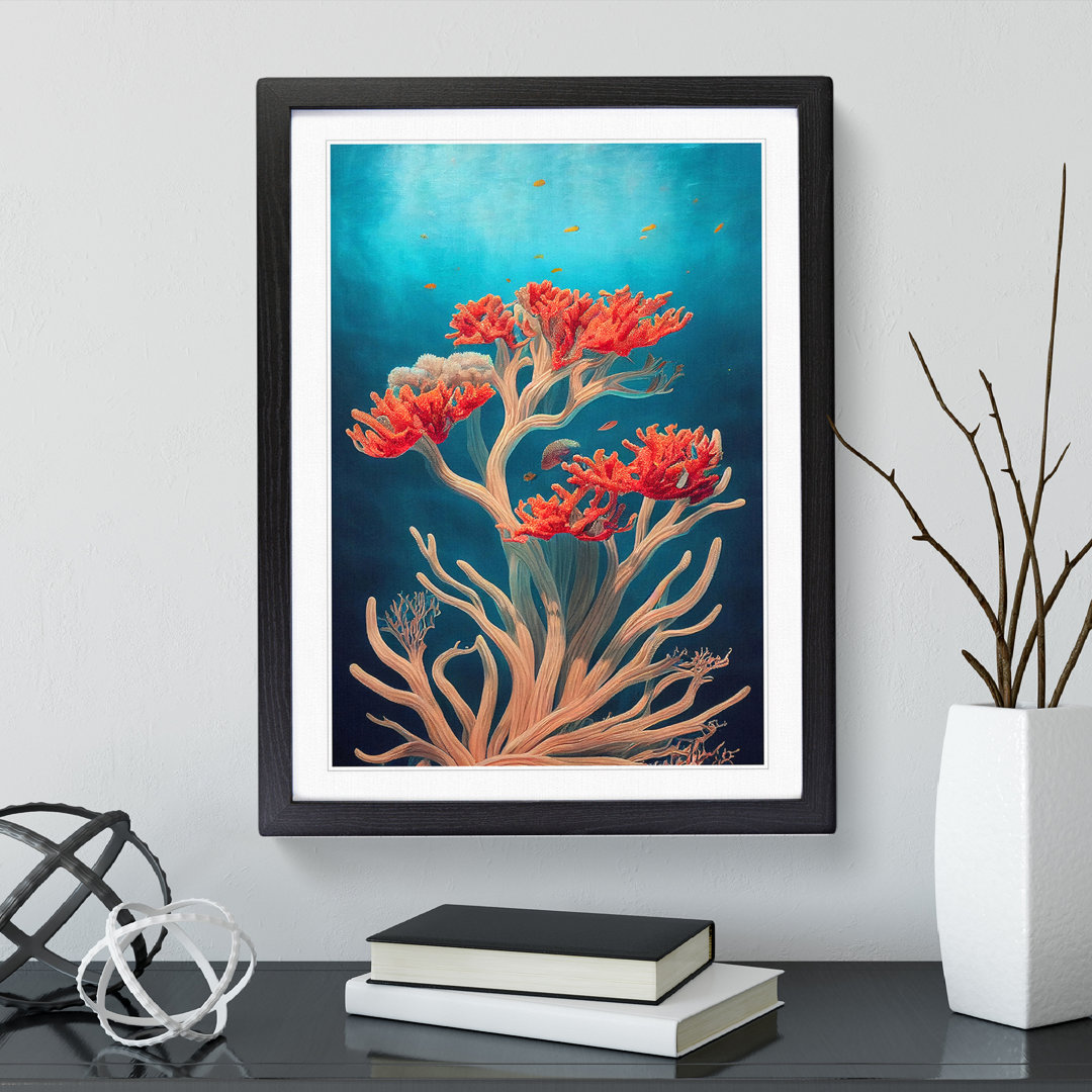 XV1022-5354X Wondrous Coral Reef - Single Picture Frame Print
