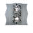 Metro Fusion Flush Mounted Sconce