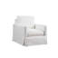 Barclay Butera Upholstery Swivel Slipcovered Armchair