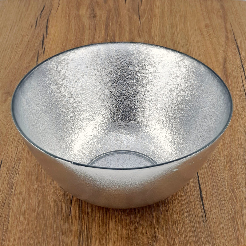 8 oz Saladier, Argent