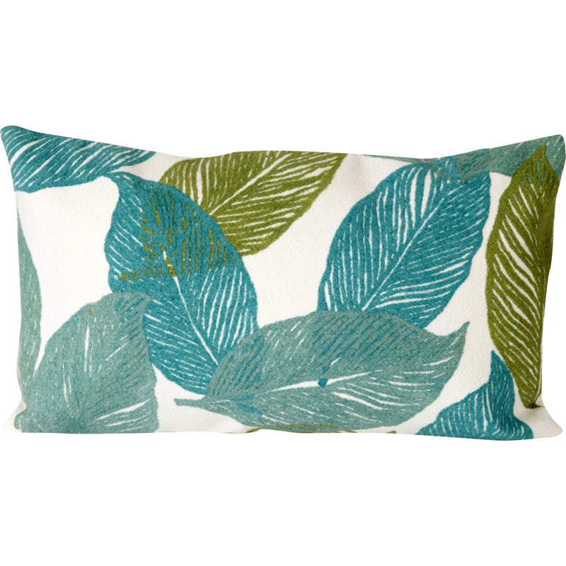 Outdoor Throw Pillow, Aqua