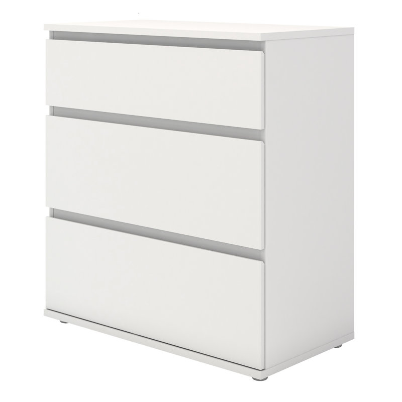 Ilfracombe 3 - Drawer Chest of Drawers, White