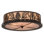 Rustic Lodge 4 - Light Flush Mount
