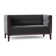 Dyson 58" Tuxedo Arm Loveseat