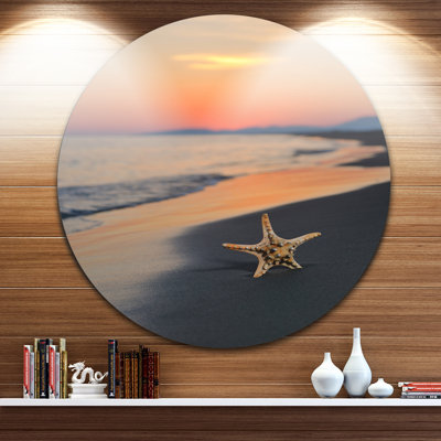 " Summer Beach With Starfish "
