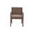 Karmesha Wicker Premium All-Weather Wicker Outdoor Dining Armchair with Cushion