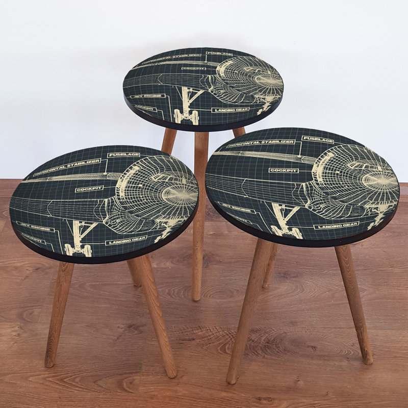 Tables gigognes Elma