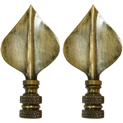 Faîteau lampe à feuille pique