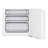 ILVE  28 inch Bottom Freezer Refrigerator with 12 cu. ft. Capacity, Automatic Ice Maker in Panel Ready