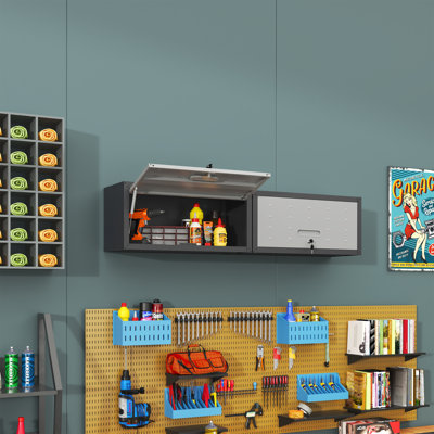 Armoire de rangement en métal robuste pour outils