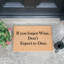 Non-Slip Outdoor Doormat