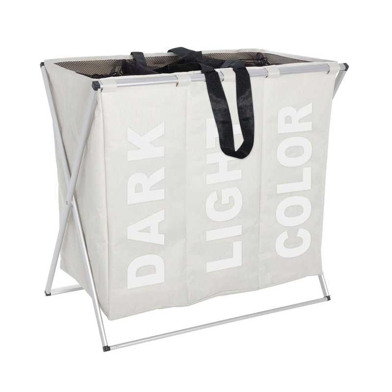Trio Laundry Basket, Beige