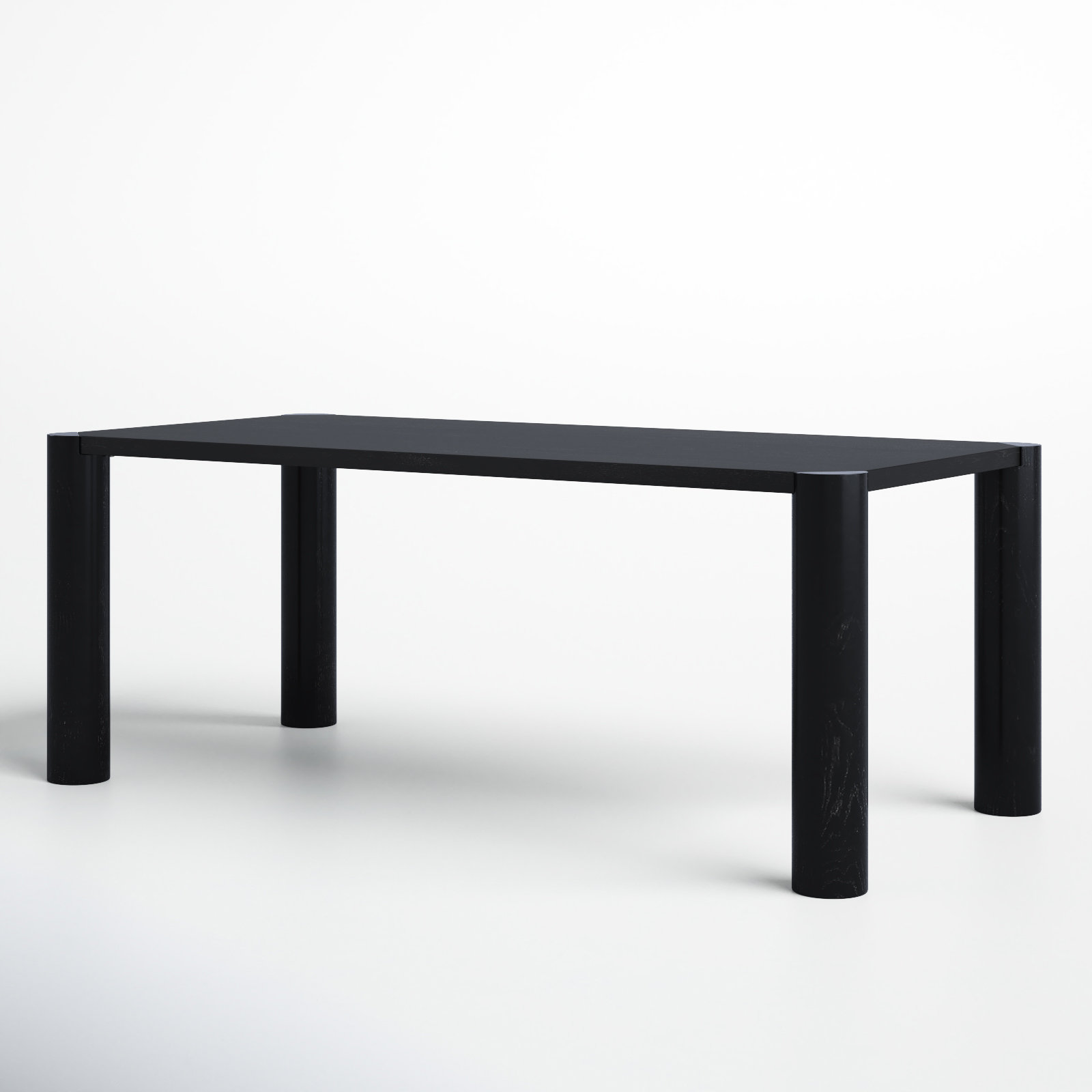 Channing Dining Table, Black, 36" W x 76" L