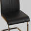 Modern Dining Chairs,PU Faux Leather High Back Upholstered Side Chair-94574874-94574873