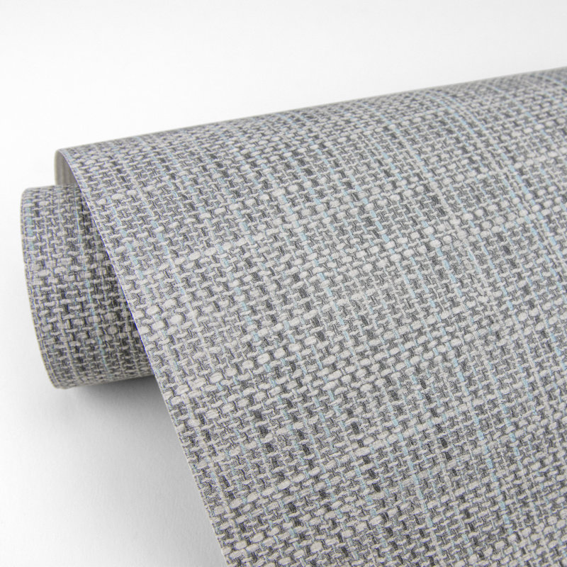 Wood & Shiplap Vinyl Wallpaper Roll, Gray