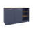 Kitchen Island, Three Open Shelves, Two Cabinets Doors With Interior Storage Option, Floorstanding Island, Kitchen Organizer And Decor