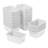 ECR4Kids Scoop Front Storage Bin, Multipurpose Organization, 30-Piece-86558195