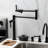 Kingston Brass Kaiser Two-Handle 1-Hole Deck Mount Pot Filler Faucet-73174473