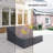 Cadeo 53.1'' Wide Straight Wicker Patio Daybed Cover