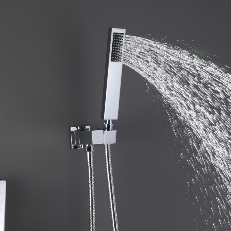 Kala Full/Standard Adjustable Shower Head, Chrome Polish