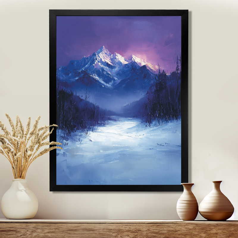 Gioanni - paysages, impressions sur toile, Impression d'un seul cadre photo, Noir, noir, noir, noir, H 20 po x l 12 po